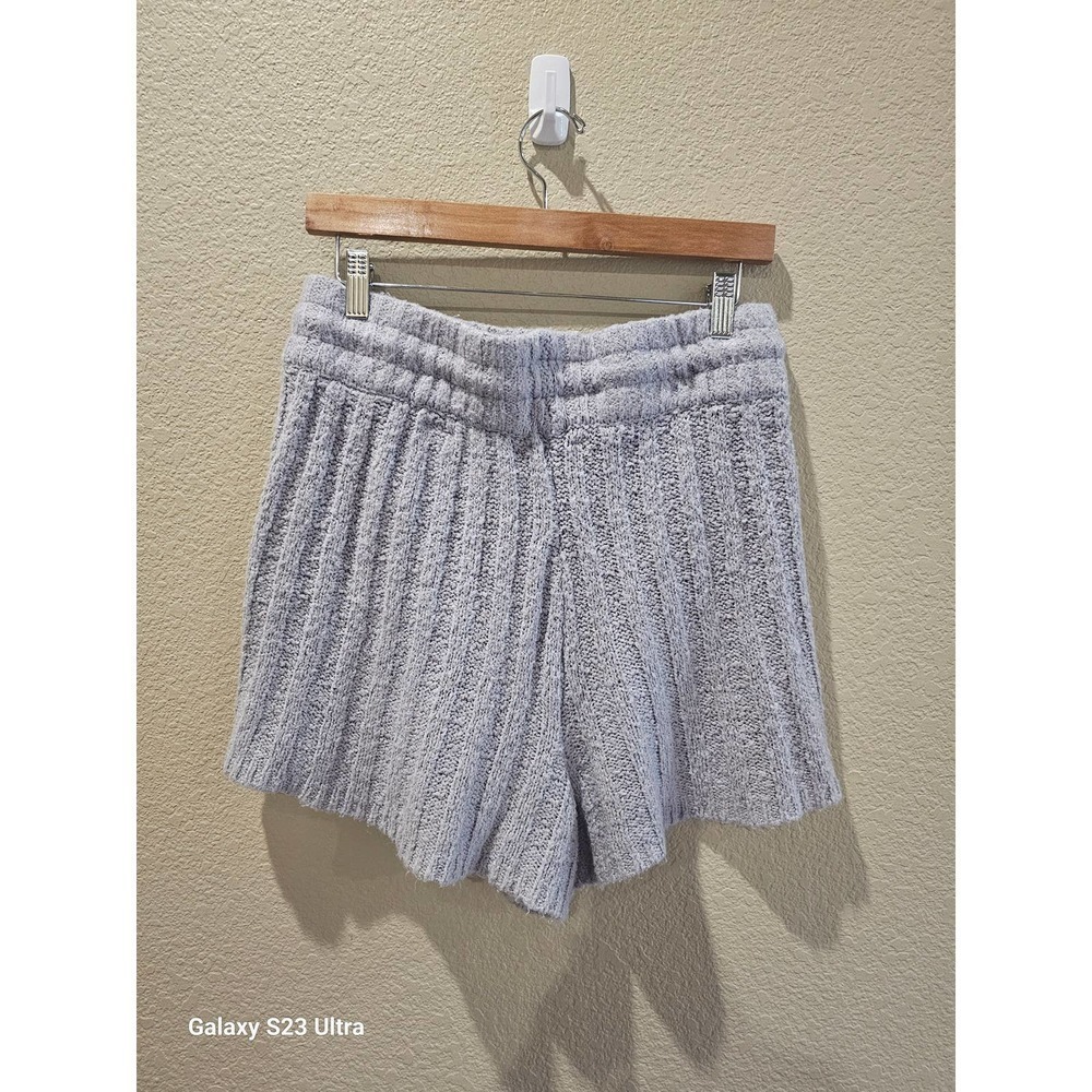 AND NOW THIS, SZ xL, sweater knit shorts, gray - Picture 2 of 7